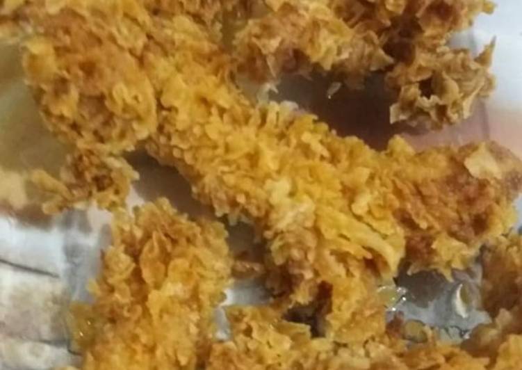 Crispy fried chicken