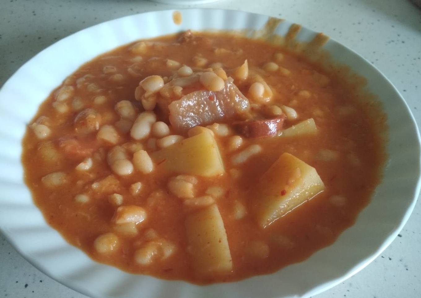 Judías blancas (Fabada fácil)