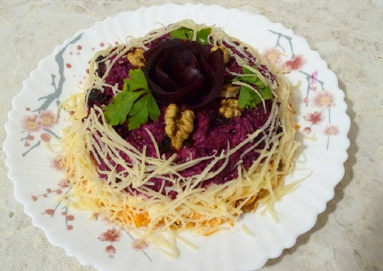 Салат монах рецепт с фото пошагово