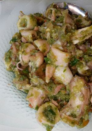 Foto resep Cumi ayam suir cabe ijo