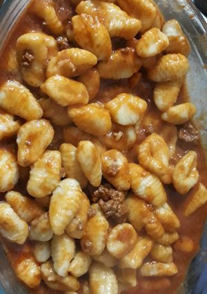 Una foto de Ñoquis caseros
