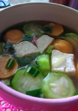 Foto resep Sop oyong tahu bakso
