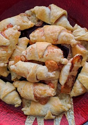 Une photo de Croissants salés
