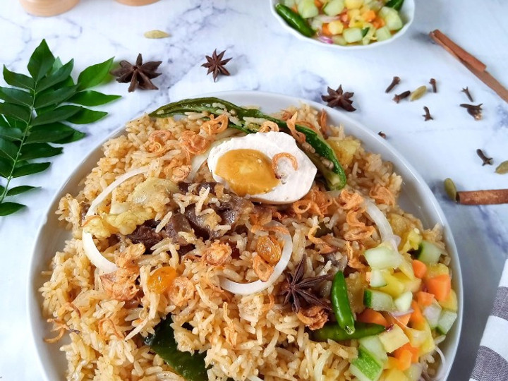  Cara termudah memasak Nasi Kabuli/Kebuli Homemade Special Recipe  lezat