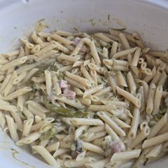 Penne, Asparagus and Ham A picture of Penne, Asparagus and Ham.