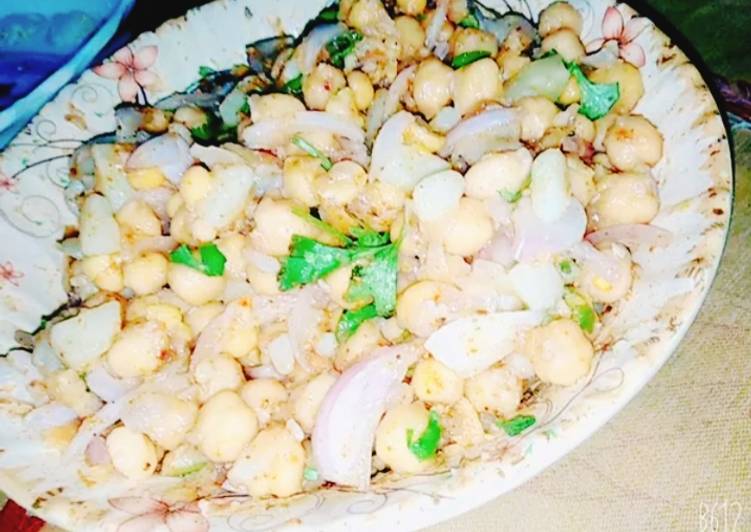 Recipe of Favorite Chana chaat Cooking Basics for Beginners