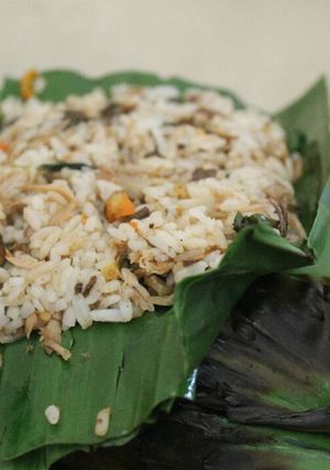 Foto resep Nasi Bakar Cakalan Suwir