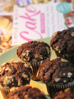 Foto resep Chocolate custard muffin