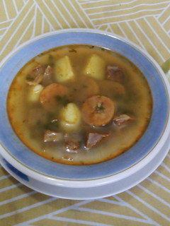 Una foto de Sopa de Chifles