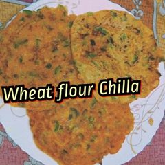 A picture of Wheat Flour Chilla.