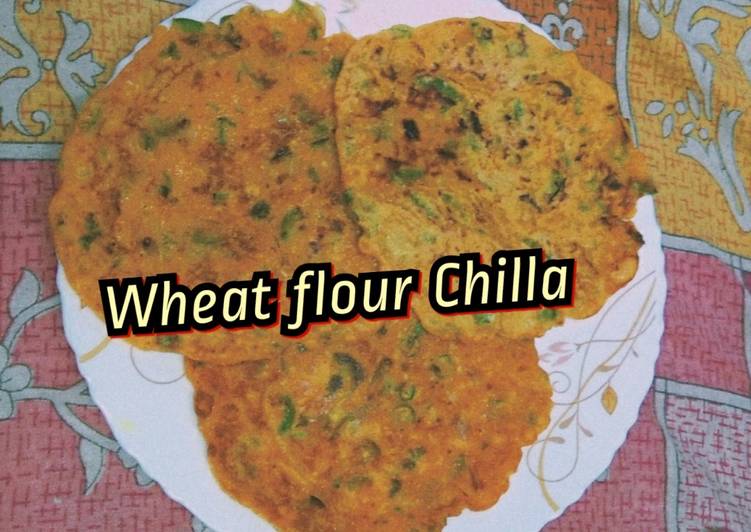 Easiest Way to Make Quick Wheat Flour Chilla