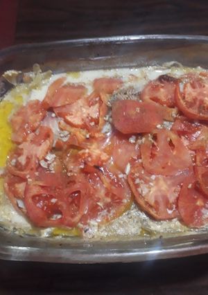 Una foto de Reineta al horno