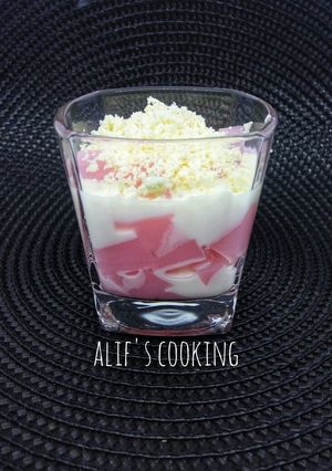 Foto resep ASUKE (agar² - susu - keju)