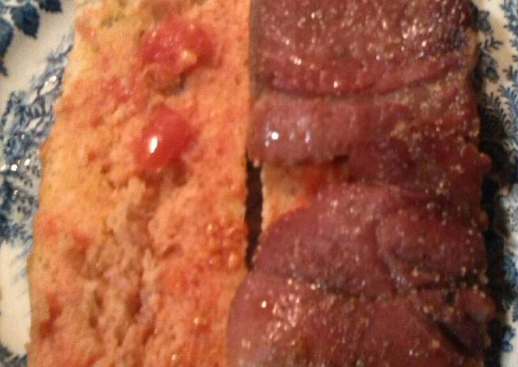 Pan tostado con tomate y jamón