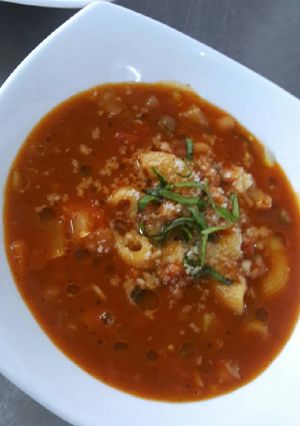 A picture of Minestrone.