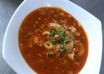 The New Way Making Recipe Minestrone Home Style