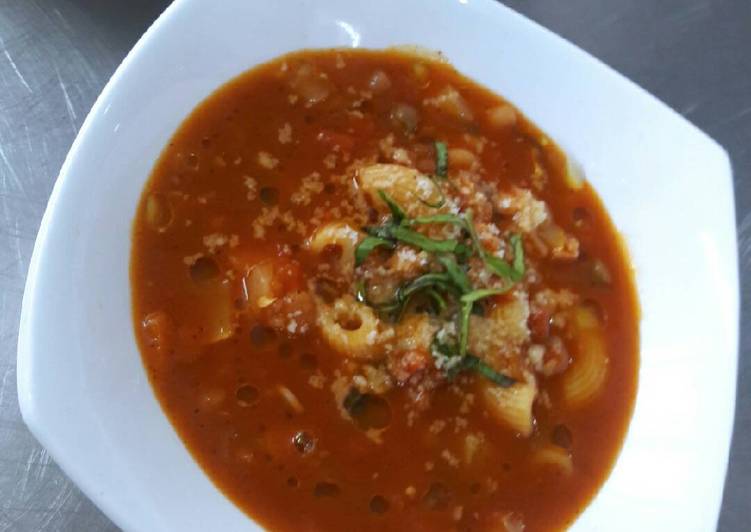 Recipe of Speedy Minestrone