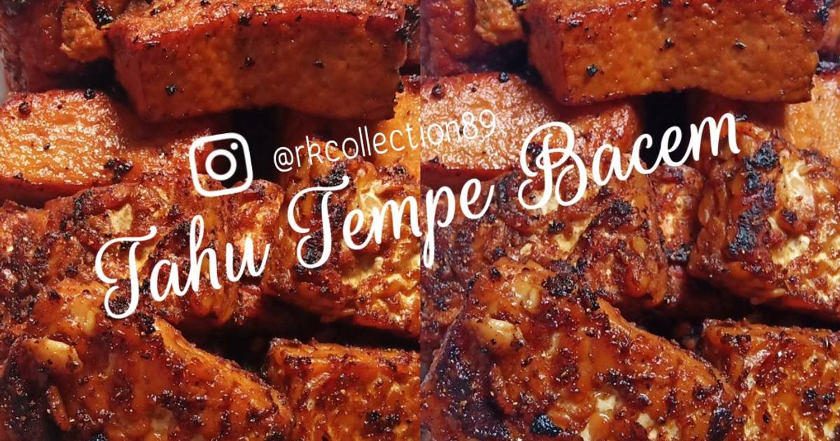 Resep Tahu Tempe Bacem Legit Oleh Ummu Rika Itu Iin Cookpad