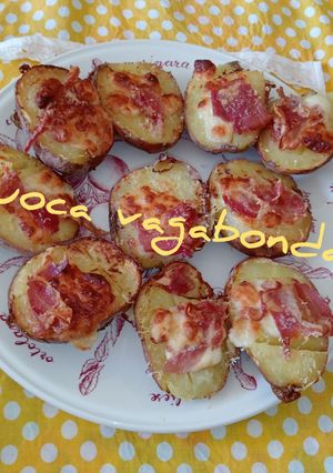 Foto di Patate Provola e Crudo di Norcia in Friggitrice ad Aria