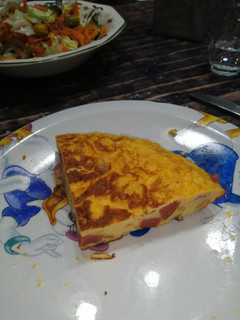 Una foto de Tortilla de chorizo
