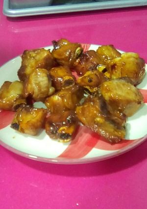 Una foto de Costillas de cerdo caramelizadas