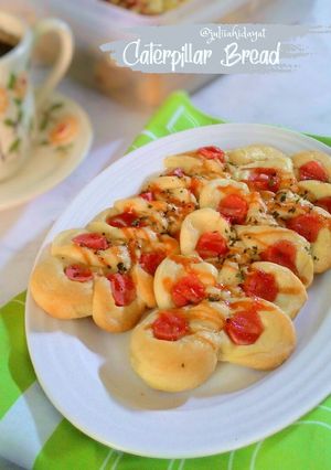 Foto resep Caterpillar bread
