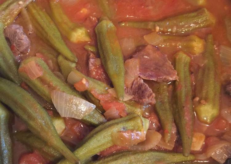 Step-by-Step Guide to Make Favorite Mediterranean Okra and Tomato Stew