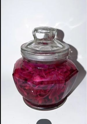 Una foto de Chucrut morado casero