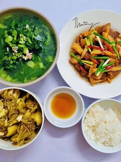 Hình của món Thịt kho măng.