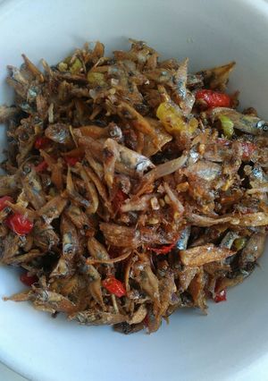 Foto resep Ikan asin cabe garam