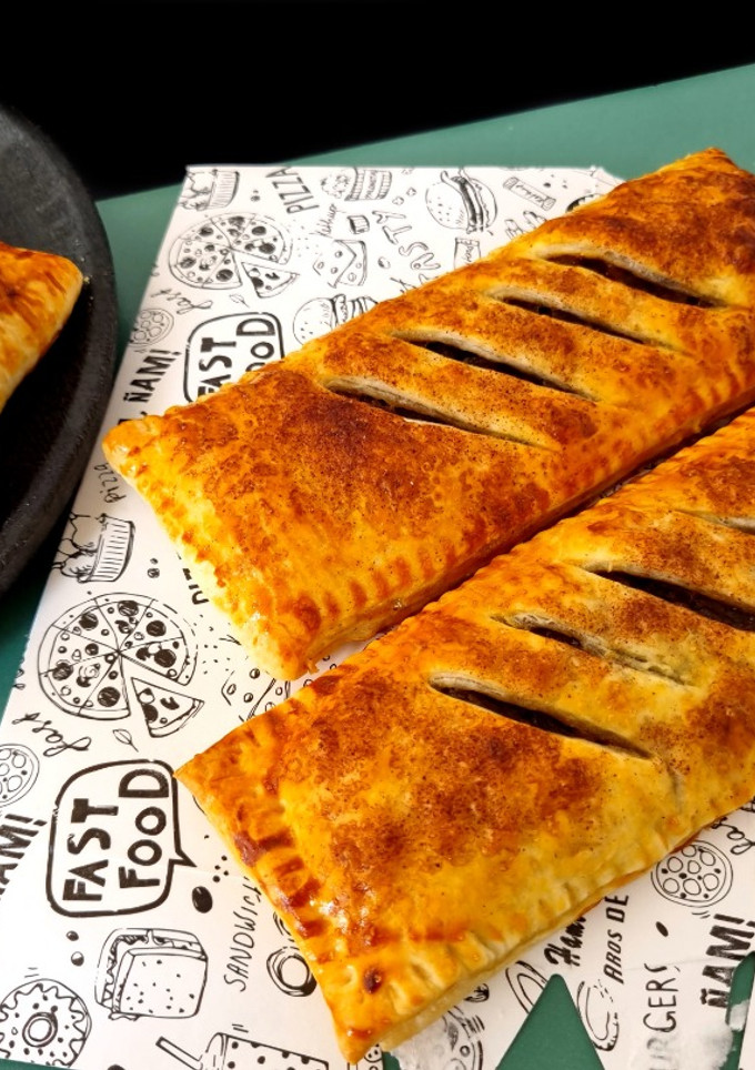 Una foto de "Apple pie" de McDonalds