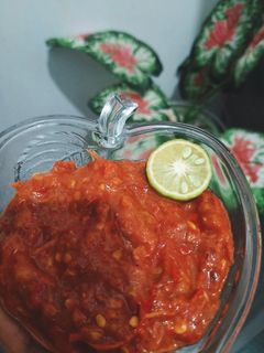 Foto resep Sambal terasi pedo