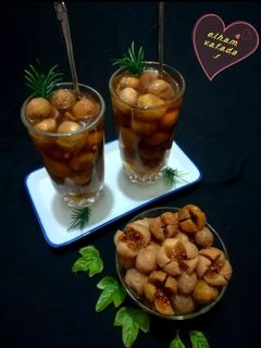 عکسی از دستور شربت انجیر خشک