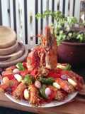 Garlic Butter Shrimp Caramelized onion