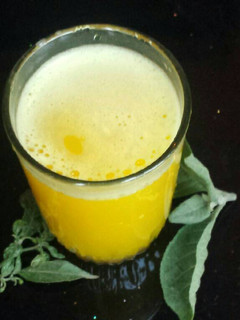 A picture of Mix fruits medicinal drink.