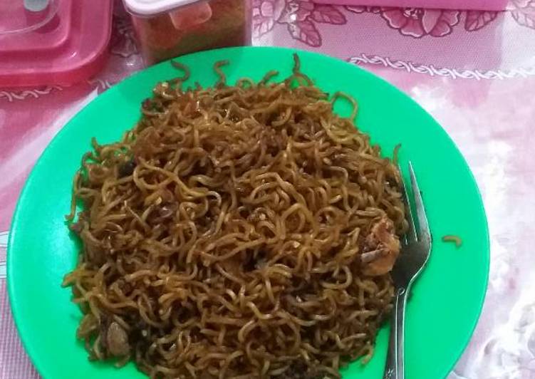 Mie goreng simple pedas gilaaaa....π€π€π€