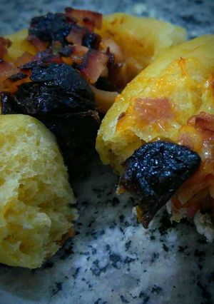 Una foto de Rollo-Muffins relleno!