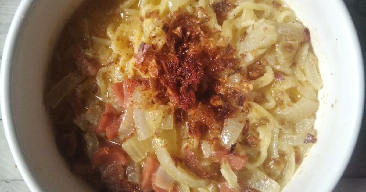 Mie Kuah Susu