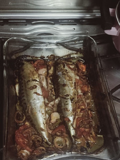 صورة لوصفة صينيه سمك ماكريل في الفرن 😍