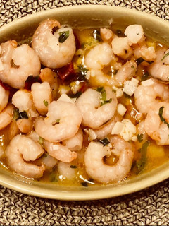 Una foto de Camarones al Pil Pil!!