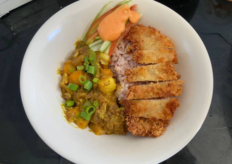 14. Chicken Katsu &amp; Vegetable Curry