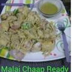 A picture of Malai Chaap.
