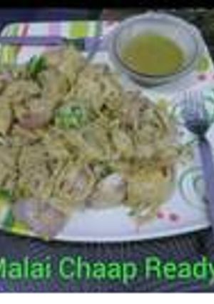 A picture of Malai Chaap.