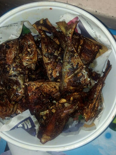 A picture of Fried Fish #festivedishcontestmombasa.