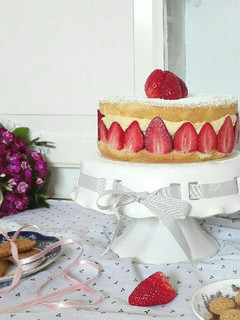 Fraisier torta recept fotója