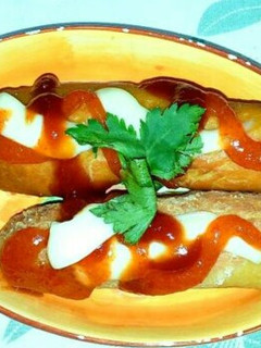 Foto resep HOTDOG Korea #ala Me