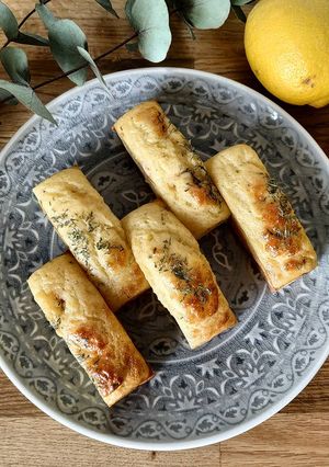 Une photo de Mini cakes à la truite fumée (sans gluten ni beurre)