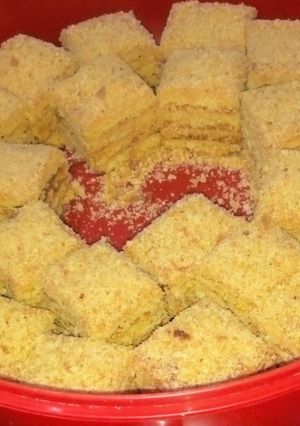 صورة لوصفة قاطو الطبقات بالعسل