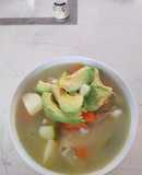 Caldo de pollo