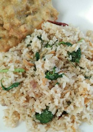 Foto resep Nasi goreng ebi saos tiram